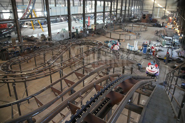 Wild Mouse roller coaster for backyard