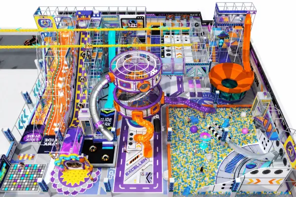 Candy-Themed Indoor Playground Design: Ideas for Younger Kids
